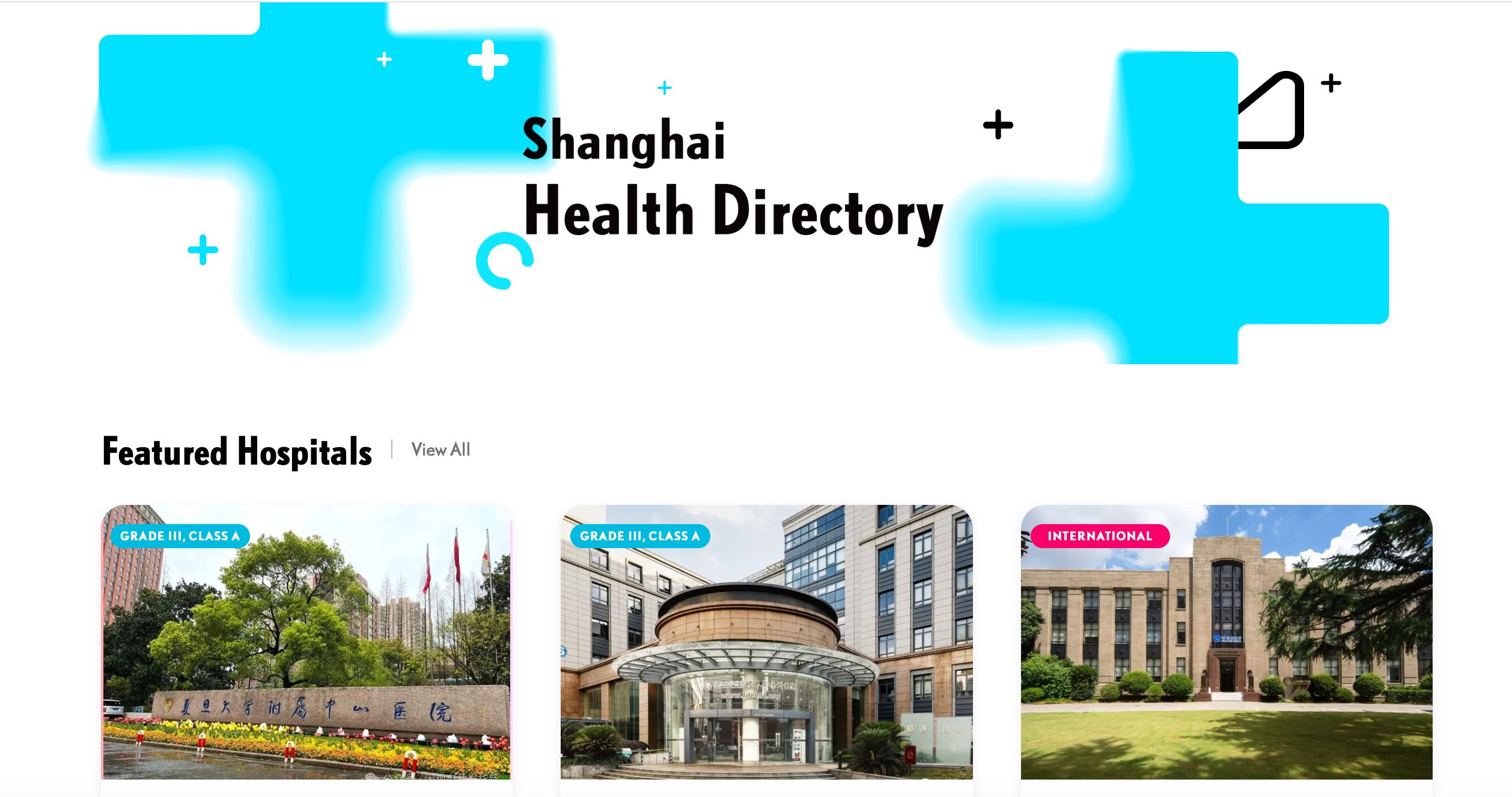 [Big News] CNS Launches Shanghai Health Directory